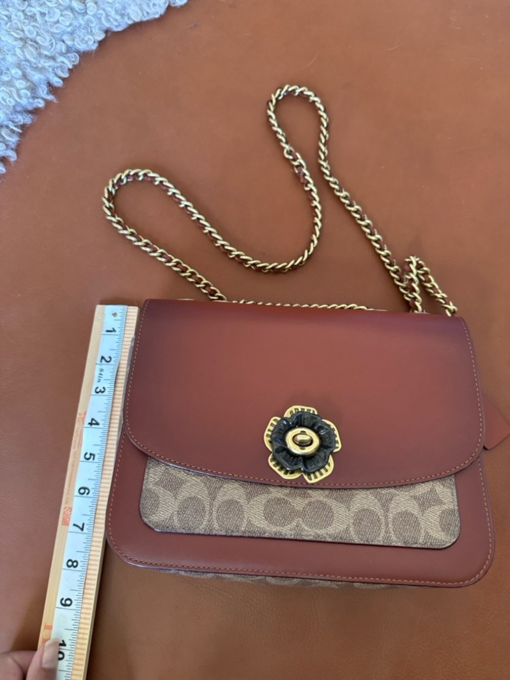 Coach Madison Tea rose crossbody - Picture 9 of 9